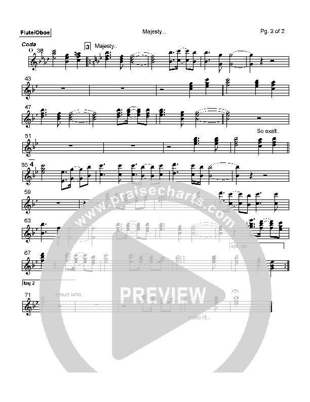 Majesty Flute/Oboe (Mark Cole)