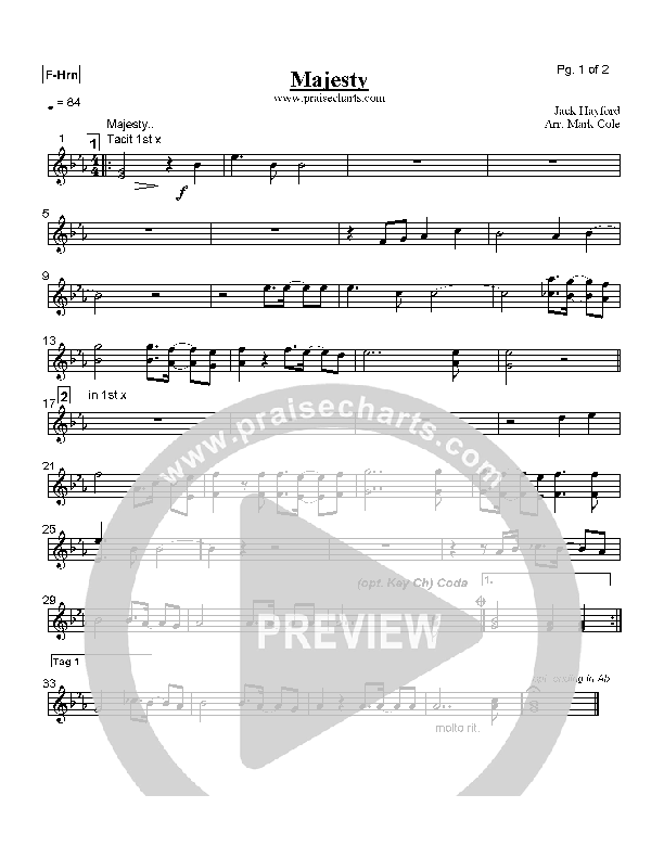 Majesty French Horn (Mark Cole)