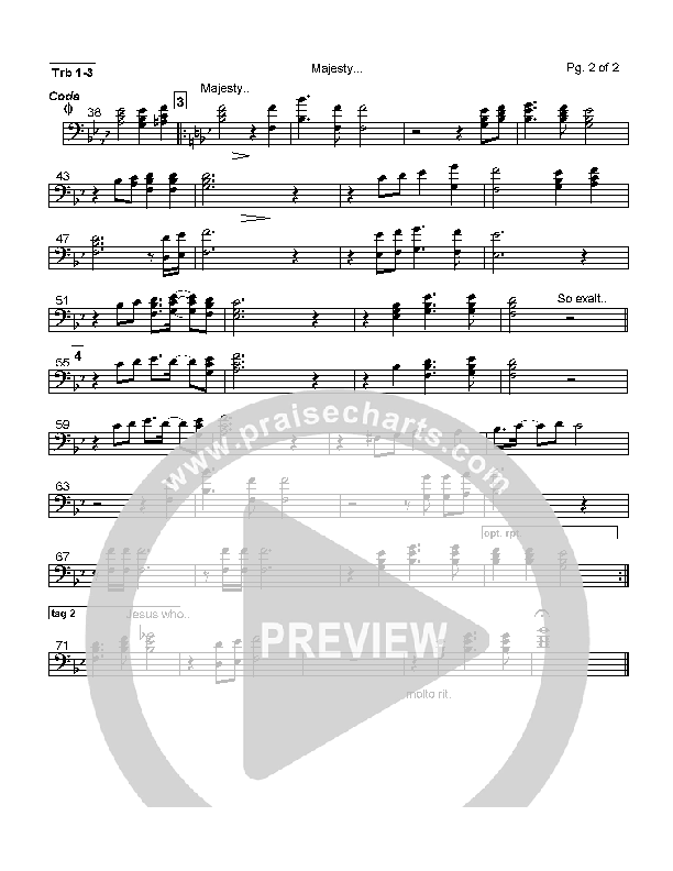Majesty Trombone 1/2/3 (Mark Cole)