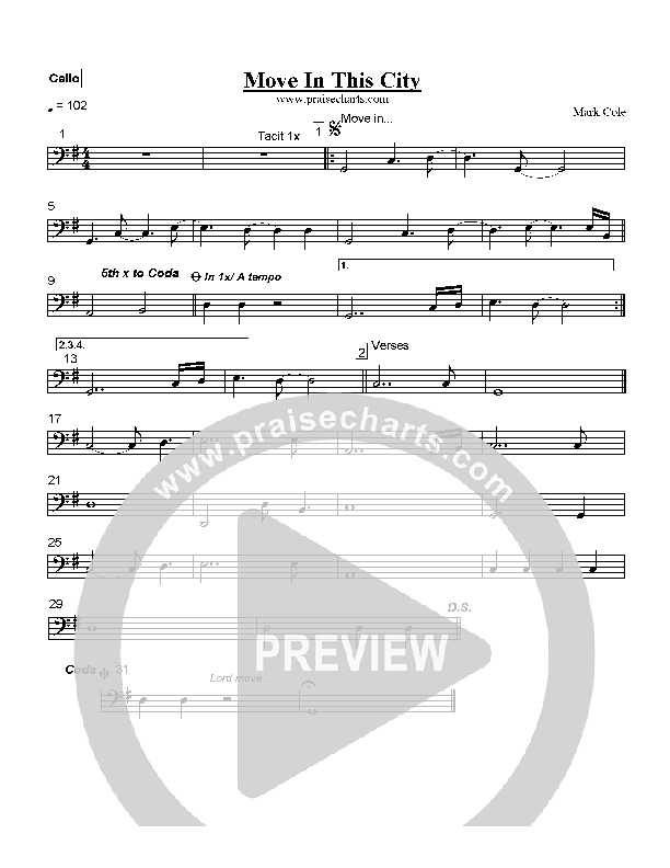 Move In This City Violins (Mark Cole)