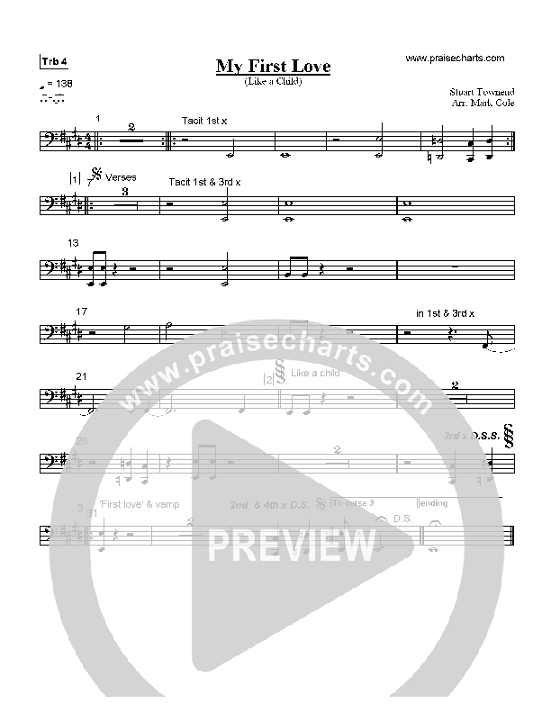 My First Love Trombone 4 (Stuart Townend)