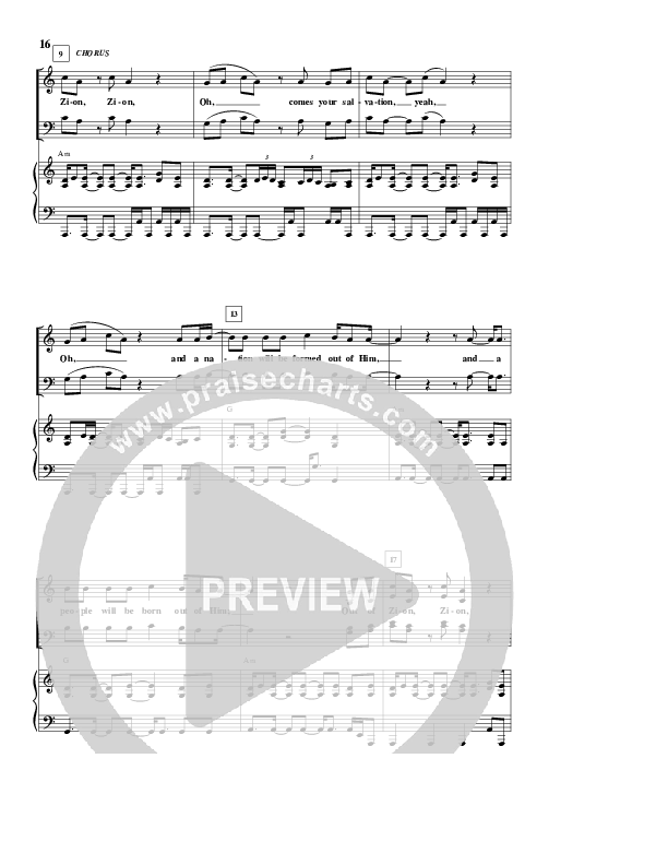 Out Of Zion Lead & Piano (Paul Wilbur)