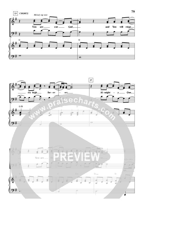 You Are Piano/Vocal (Paul Wilbur)