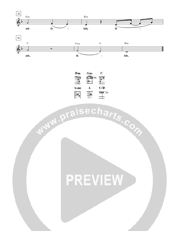 Who Is Like Thee (Mikamocha) Lead Sheet (Paul Wilbur)