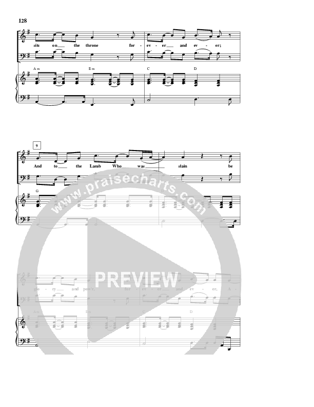 Salvation Belongs To Our God Piano/Vocal & Lead (Paul Wilbur)