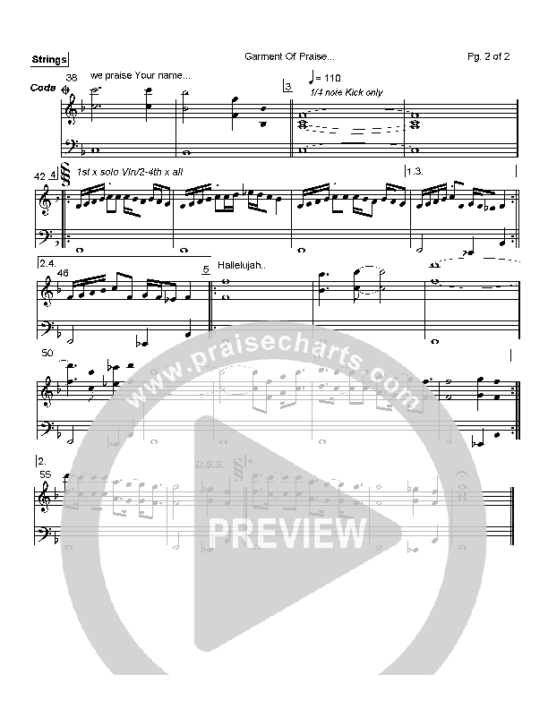 Garments of Praise Synth Strings (Robin Mark)