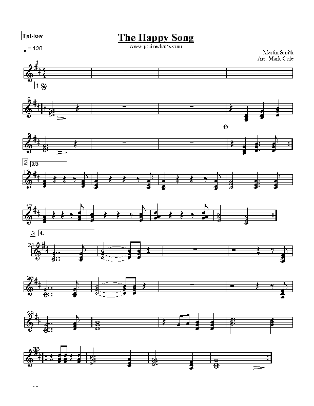 The Happy Song Trumpet (Delirious)