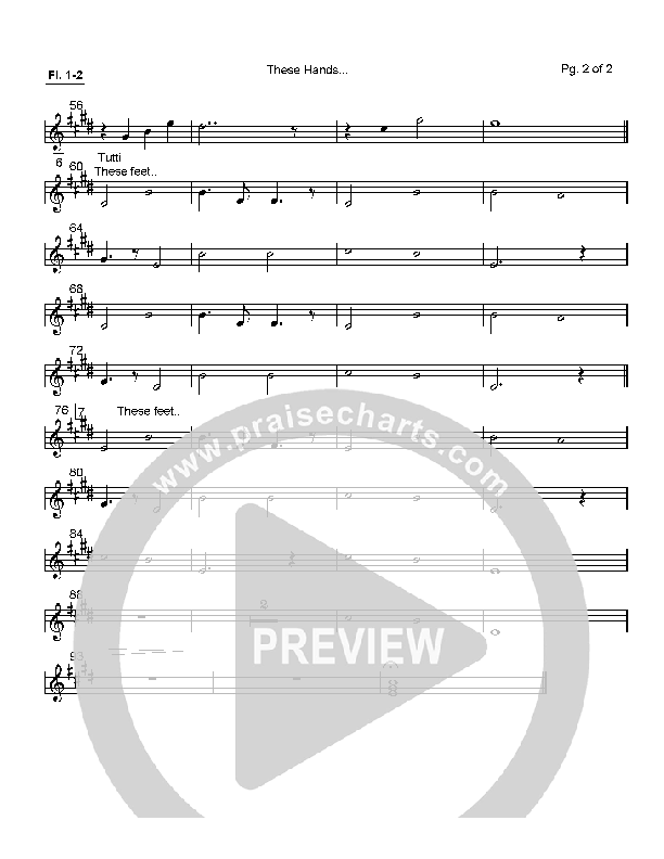 These Hands Flute 1/2 (Jeff Deyo)