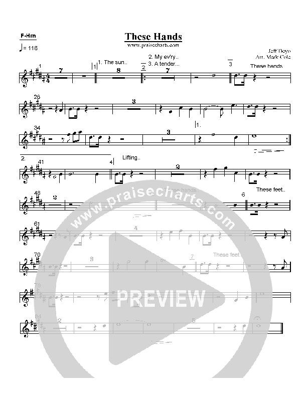 These Hands French Horn (Jeff Deyo)