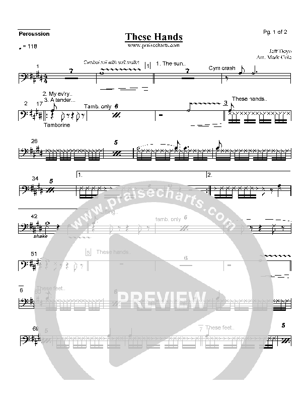 These Hands Percussion (Jeff Deyo)