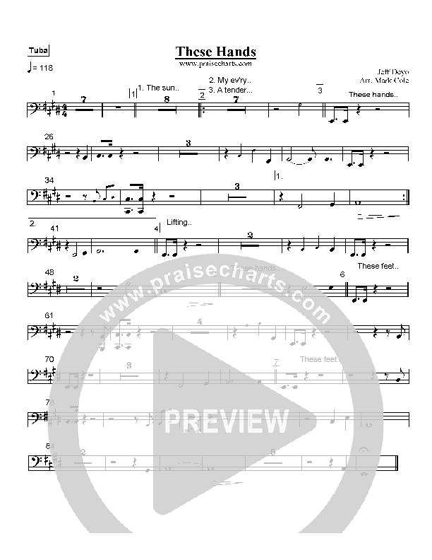 These Hands Tuba (Jeff Deyo)