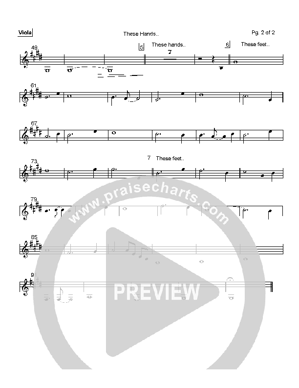 These Hands Viola (Jeff Deyo)