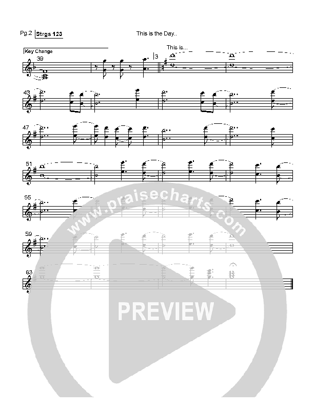 This Is The Day Strings (Bob Fitts)