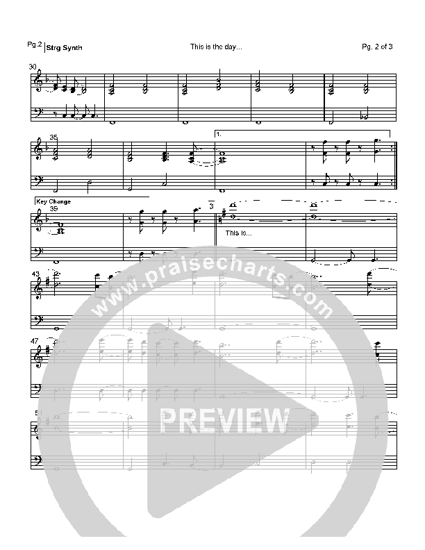 This Is The Day Synth Strings (Bob Fitts)