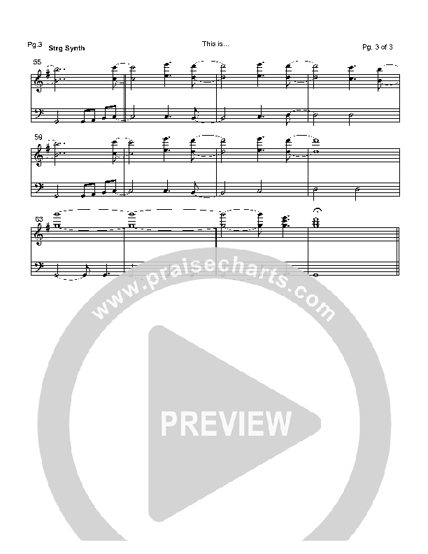 This Is The Day Synth Strings (Bob Fitts)