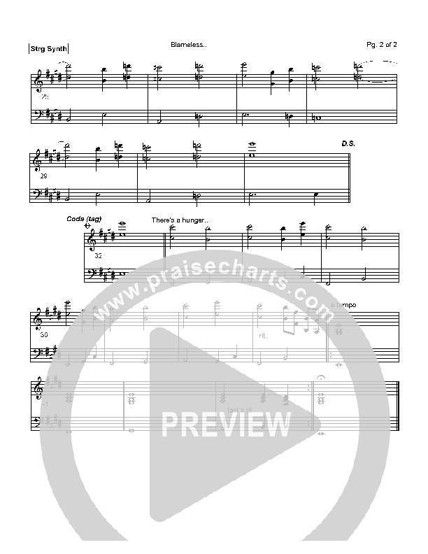 Blameless Synth Strings (Mark Cole)