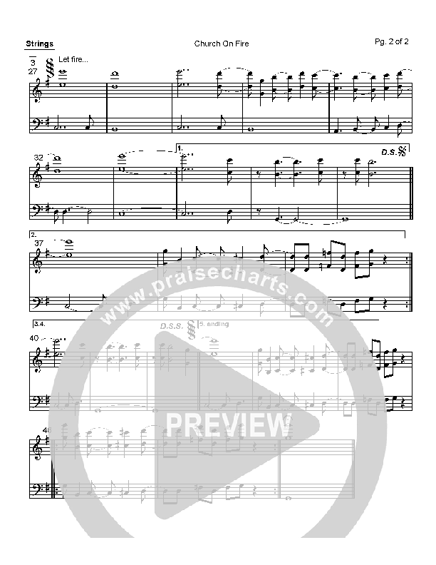 Church On Fire Synth Strings (Hillsong Worship)