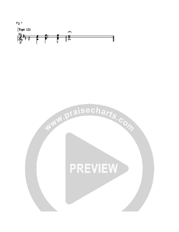 Come Into His Presence Trumpet 1/2/3 (Lynn Baird)