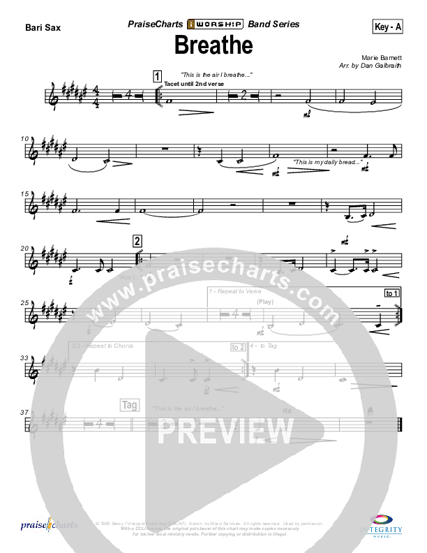 Breathe / Yearn Bari Sax (Marie Barnett)