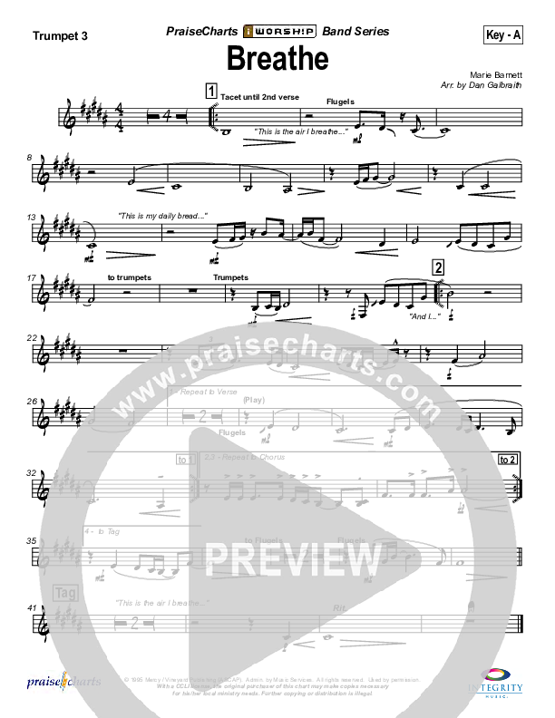 Breathe / Yearn Brass Pack (Marie Barnett)