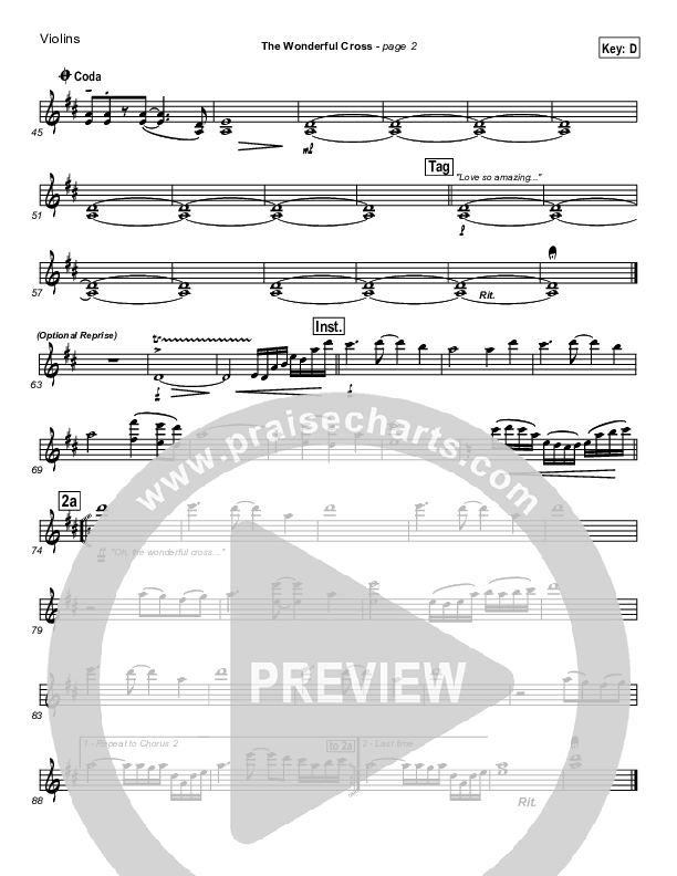 The Wonderful Cross Violins (Chris Tomlin)