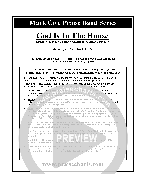 God Is in the House