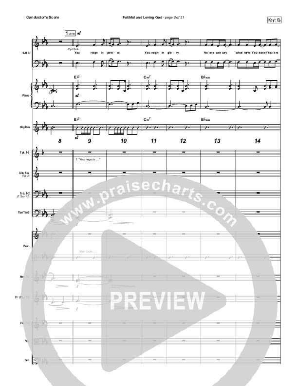 Faithful And Loving God Orchestration (Brad Henderson)