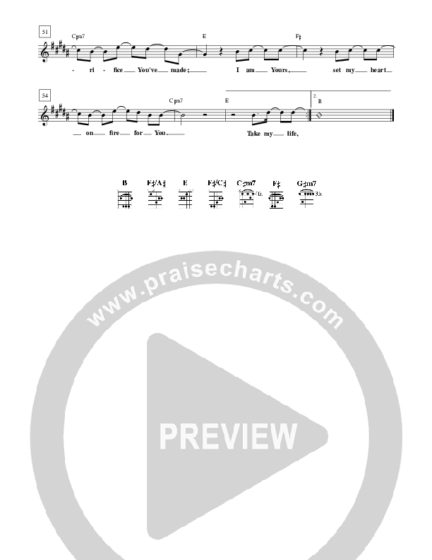 Take My Life Lead Sheet (ALM:uk)