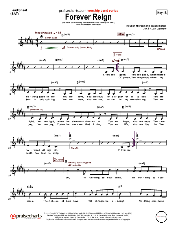 Forever Reign Lead (SAT) (One Sonic Society)