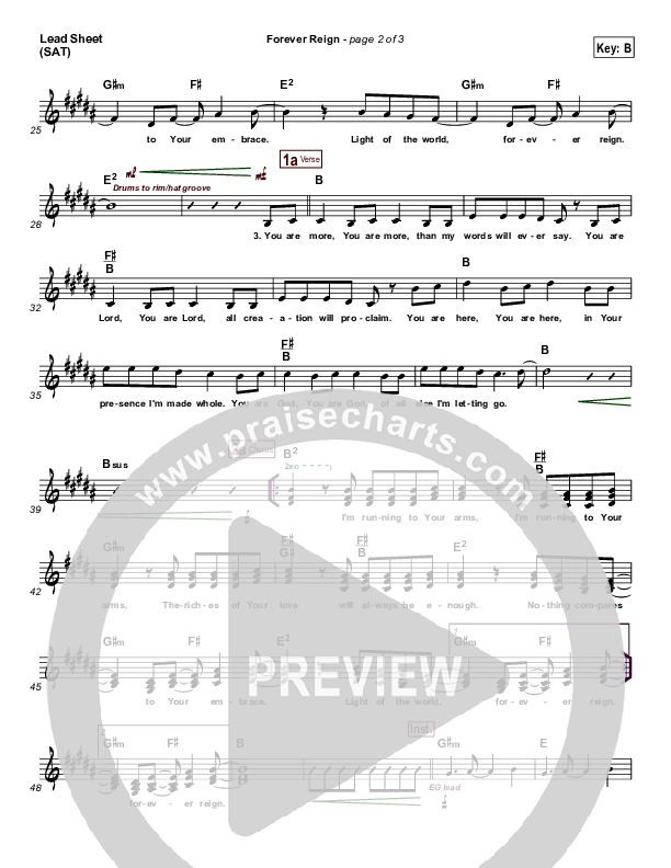 Forever Reign Lead (SAT) (One Sonic Society)