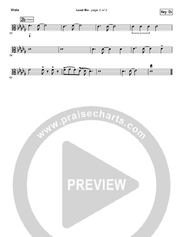 Lead Me Viola (Sanctus Real)