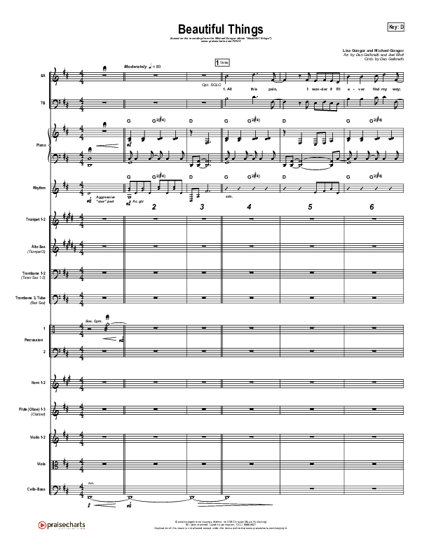 Beautiful Things Orchestration (Michael Gungor)