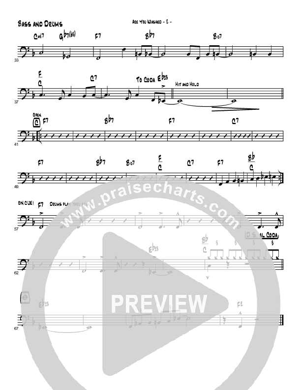 Are You Washed In The Blood (Instrumental) Drum Set (Brad Henderson)