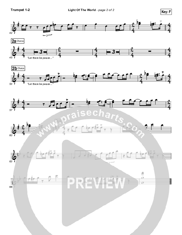 Light Of The World Trumpet 1,2 (Jared Haschek)