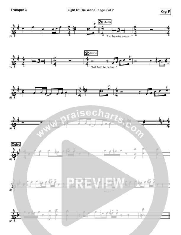 Light Of The World Trumpet 3 (Jared Haschek)