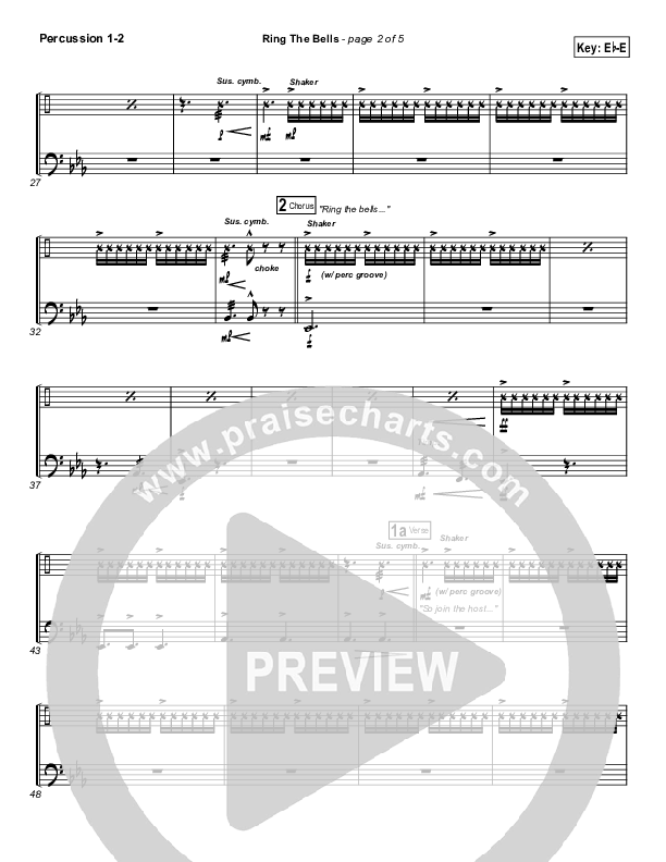 Ring The Bells Percussion 1/2 (Travis Cottrell)