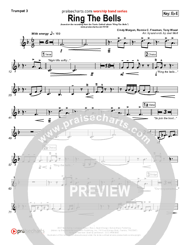 Ring The Bells Trumpet 3 (Travis Cottrell)