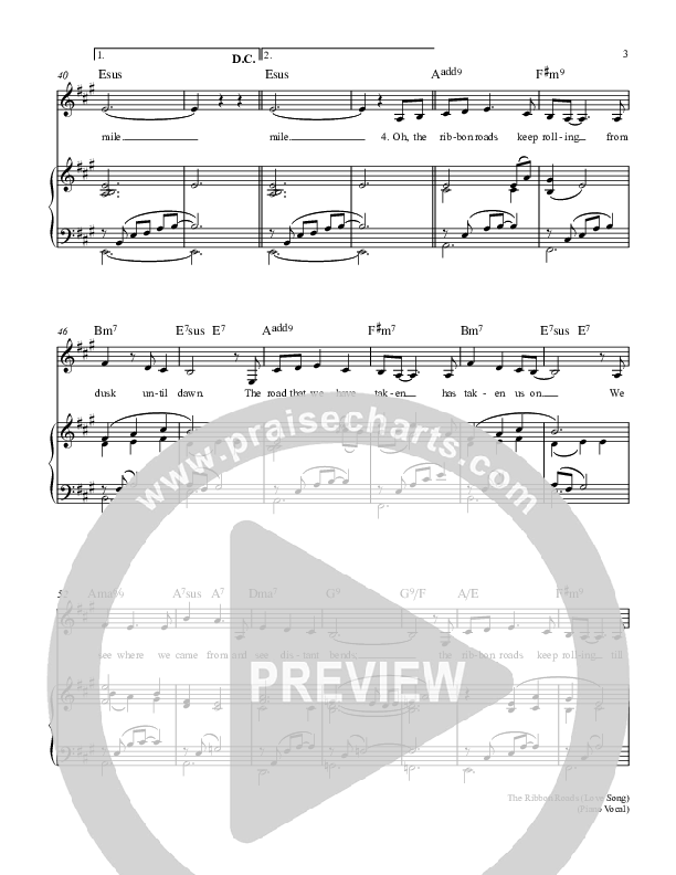 The Ribbon Roads Lead & Piano (Keith & Kristyn Getty)