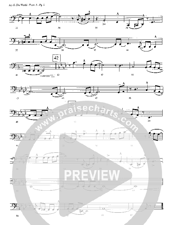 Joy To The World (Instrumental) Trombone (Camp Kirkland)