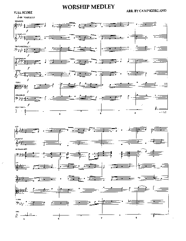 Worship Medley Orchestration (Camp Kirkland)