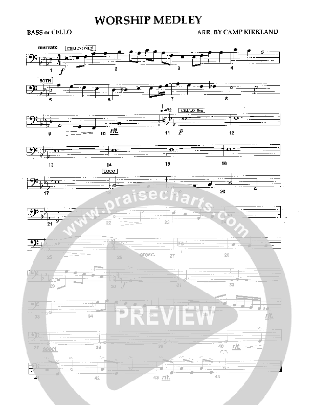 Worship Medley Double Bass (Camp Kirkland)