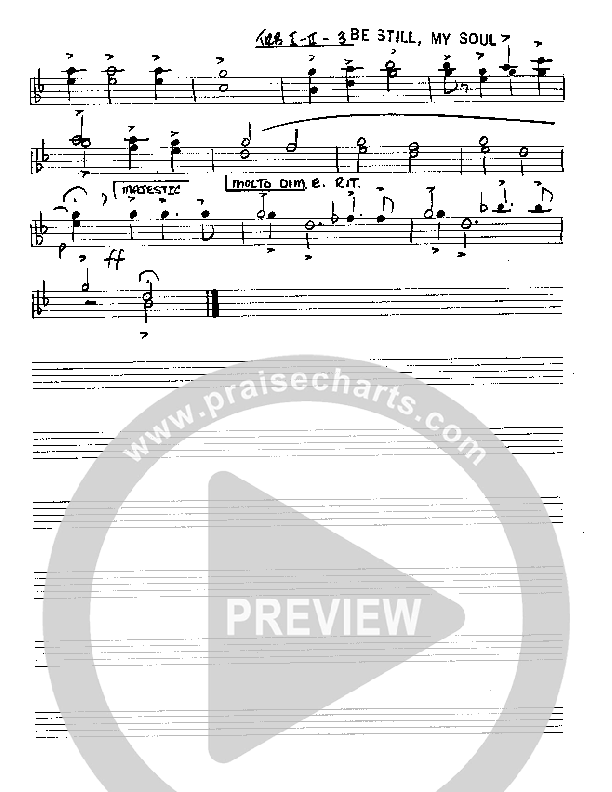 Be Still My Soul (Instrumental) Trombone 1/2 (Camp Kirkland)