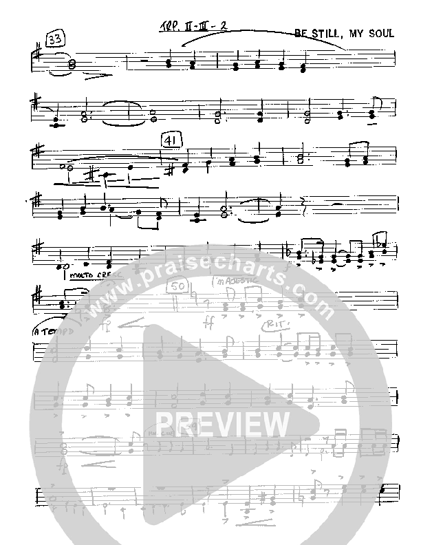 Be Still My Soul (Instrumental) Trumpet 2/3 (Camp Kirkland)