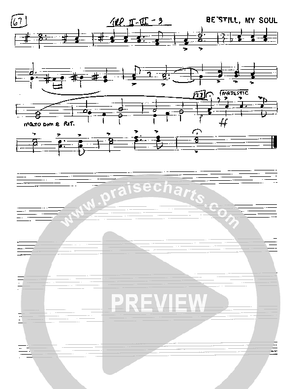 Be Still My Soul (Instrumental) Trumpet 2/3 (Camp Kirkland)