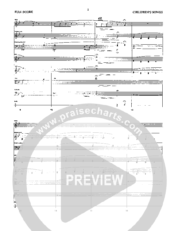 Children's Songs (Instrumental) Orchestration (Camp Kirkland)