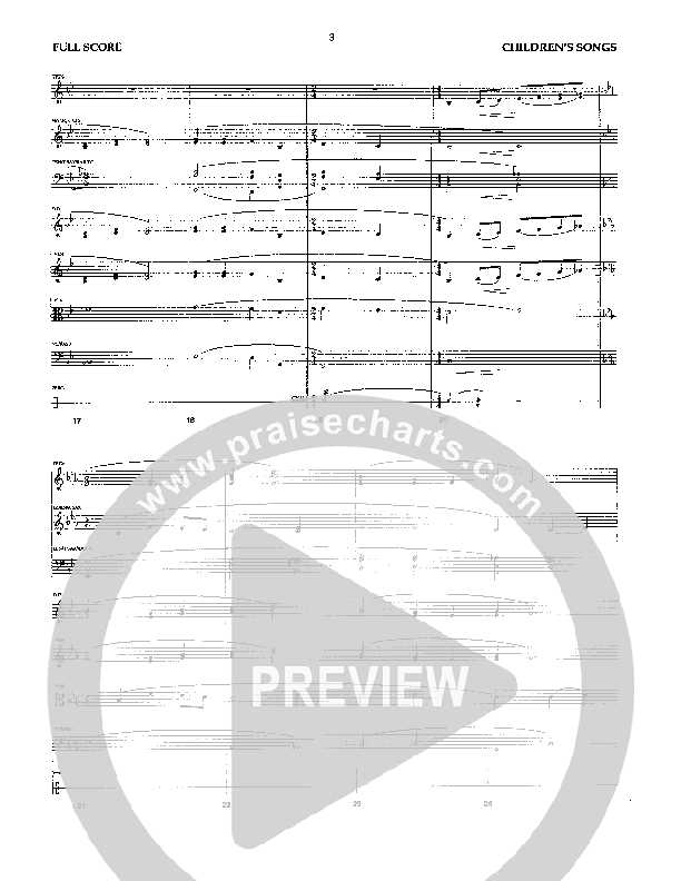 Children's Songs (Instrumental) Orchestration (Camp Kirkland)