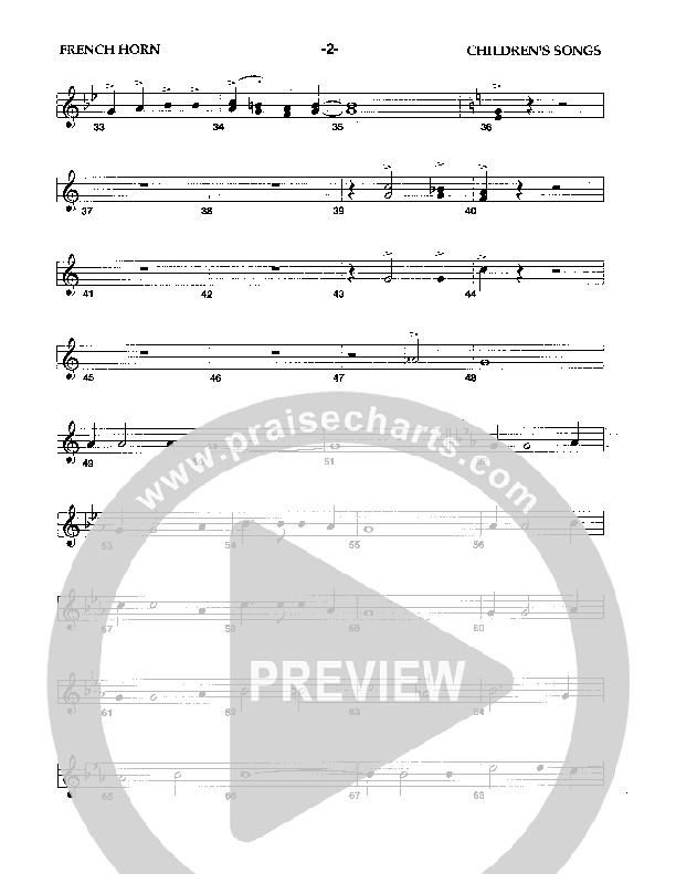 Children's Songs (Instrumental) French Horn (Camp Kirkland)