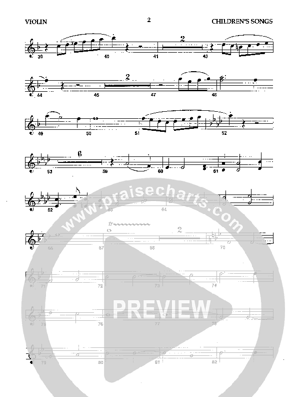 Children's Songs (Instrumental) Violins (Camp Kirkland)