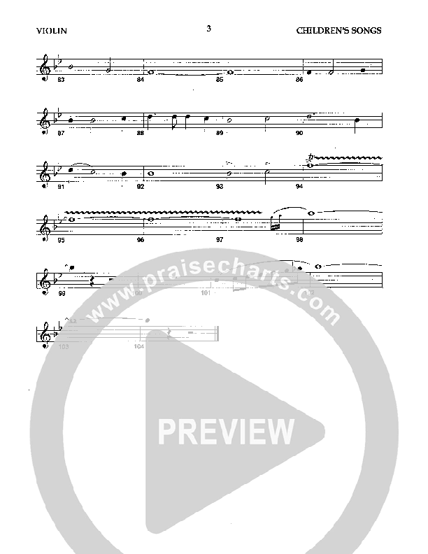 Children's Songs (Instrumental) Violins (Camp Kirkland)