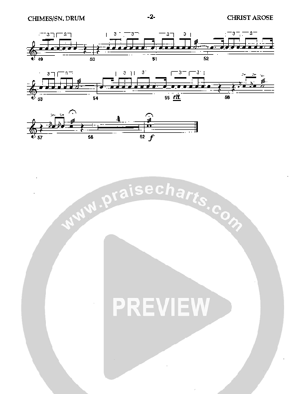 Christ Arose (Instrumental) Chimes (Camp Kirkland)